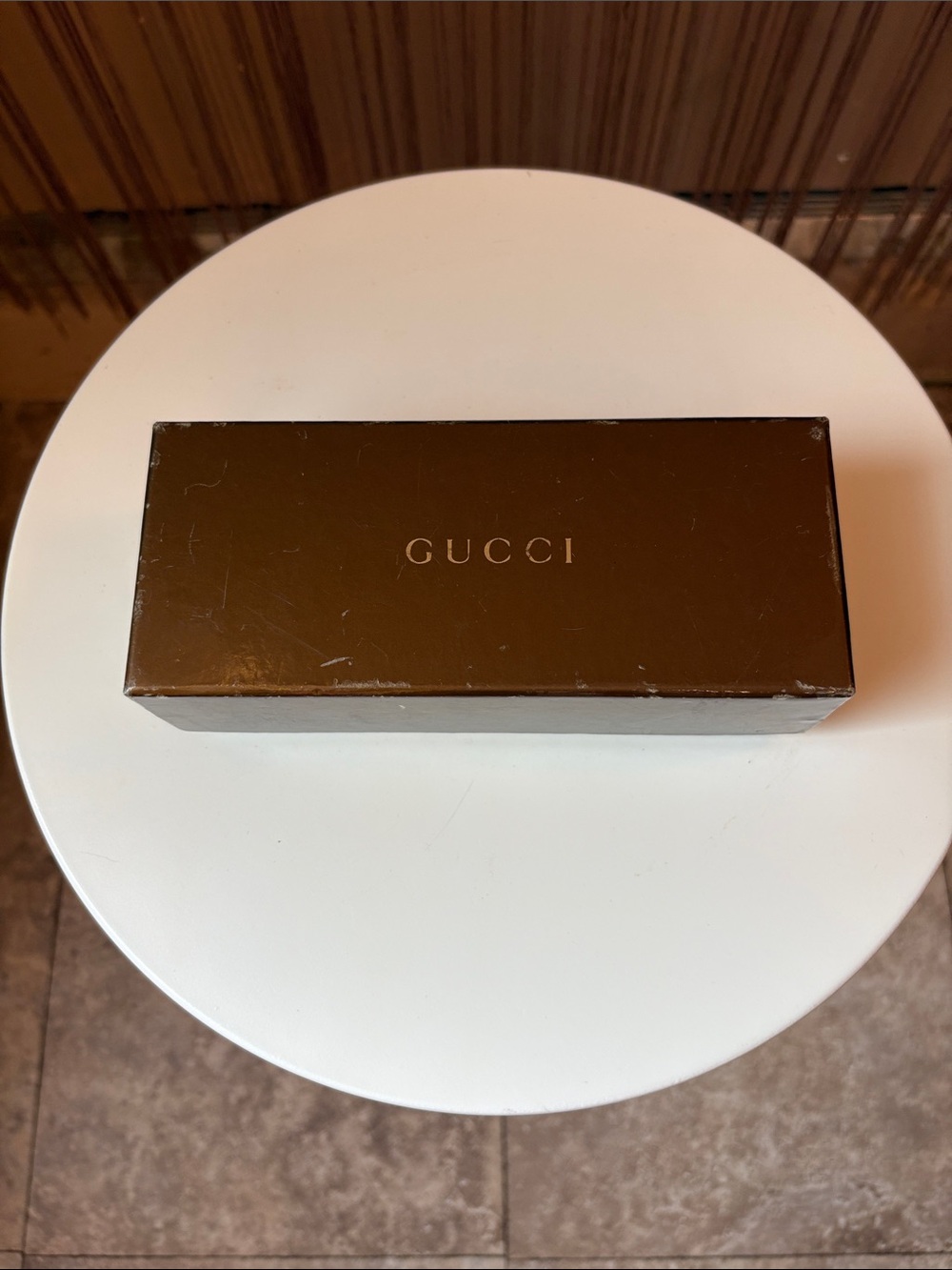 GUCCI Brown Sunglasses Accessory Box